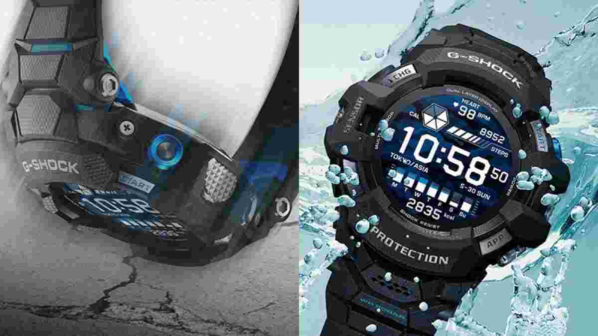 Casio G-Squad Pro是第一个带磨损操作系统的G-Shock手表
