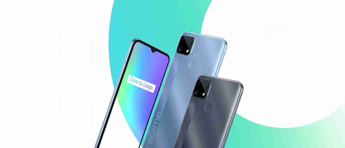 Realme C25是官方拥有巨大的6000 MAH电池